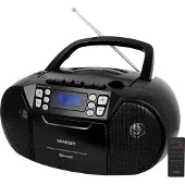Sencor SPT 3907 B, Digital, FM, 87,5 - 108 MHz, Spieler, CD-R,CD-RW, zufällig, Wiederholung