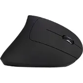 Inter-Tech Eterno KM-206R - Vertikale Maus - ergonomisch - Für Rechtshänder - 6 Tasten - kabellos - 2.4 GHz - kabelloser Empfänger (USB)