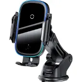 Baseus 6953156212466, Wireless charger, Auto, Auto/Innenbereich, Schwarz