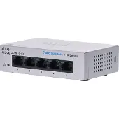 Cisco Business CBS110-5T-D Unverwalteter Switch | 5 GE-Ports | Desktop | Externer Stromversorger | Eingeschränkter lebenslanger Schutz (CBS110-5T-D)