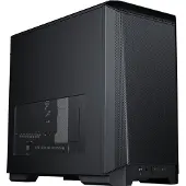 Phanteks ECLIPSE P200A, Mini Tower, PC, Schwarz, Mini-DTX, Mini-ITX, Stahl, 16,5 cm