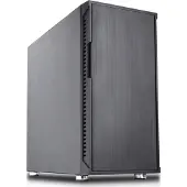 Nanoxia Deep Silence 8 Basic, Micro Tower, PC, Schwarz, ATX, EATX, Kunststoff, Stahl, 18 cm