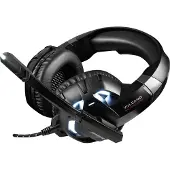 Modecom Volcano MC-849 SHIELD2 Kopfhörer, Schwarz, USB, Mikrofon, Software-Steuerung, Over-Ear Design, gepolstertes Kopfband, ergonomische Ohrmuscheln