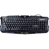 MARVO Gaming-Tastatur K636 US-Layout wasserdicht Anti-Ghosting LED-Beleuchtung