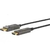Microconnect DP-HDMI-3000V1.4OP, 30 m, DisplayPort, HDMI Typ A (Standard), Stecker, Stecker, Gold