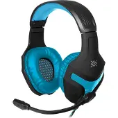 Defender SCRAPPER 500 Gaming-Headset mit Mikrofon, Blau-Schwarz + 4-Pin-Adapter + GRA