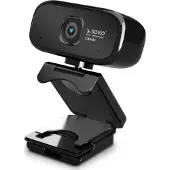 Savio CAK-03 - - farve - 1280 x 720 - audio - USB - AVI webcam 2000000 MP 0 x 0 pixels USB 2.0 Black