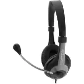 Esperanza EH158K Kopfhörer & Headset Kopfband Schwarz Grau