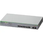 Allied Telesis GS950/10PS, Managed, Gigabit Ethernet (10/100/1000), Vollduplex, Power over Ethernet (PoE)