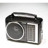 TIROSS Portable Radio mit Batterien