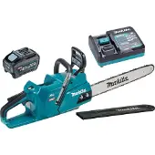 Makita Pia acuchowa 40V XGT UC013GT101, Kettensäge 45cm, Akku 5,0Ah, leistungsstark und ergonomisch zum Schneiden von of Holz und Hecken, Low Vibration