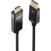 Lindy 40928, 5 m, DisplayPort, HDMI Typ A (Standard), Männlich, Männlich, Gerade