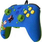 PDP REMATCH: Yoshi & Toad, Gamepad, Nintendo Switch, Nintendo Switch OLED, D-Pad, Home button, Analog / Digital, Kabelgebunden, USB