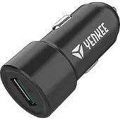 Yenkee YAC 2030 schwarz / Autoladegerät / USB-A / QC3.0 / 18W