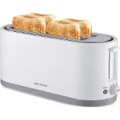 Orava HR-125 weiss / Toaster / 1200-1400 W / 4 Schlitze / 7 Bräunungsgrade