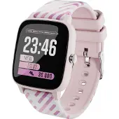 Lamax BCool Pink Smartwatch für Kinder: aktivitäts-, Herzfrequenz- und Schlafüberwachung, IP68, 1,4" Touchscreen, Bluetooth 5.0, 5-7 Tage Betriebsdauer, 2 austauschbare Armbänder