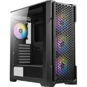 Antec AX90, Midi Tower, PC, Schwarz, ATX, ITX, micro ATX, Kunststoff, Stahl, 16 cm