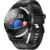 Hoco Smartwatch / Smartwatch Y2 Pro Smart Sport (Anrufe von der Uhr möglich) Schwarz