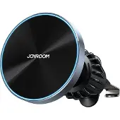 JOYROOM magnetische Auto-Halterung 15W kabelloses Ladegerät für Lüftungsschlitze schwarz (JR-ZS240 Pro)