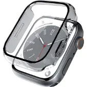 Crong CRG-41HS-CLR Smart Wearable Accessories Case Transparent Polycarbonate (PC), Tempered glass