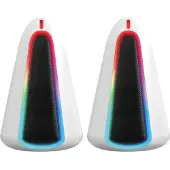 MARVO Monka SG-500 Lautsprecher, RGB, 3W RMS, USB, Weiss, SG-500