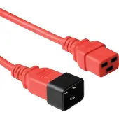 Microconnect Red power cable C20-F to