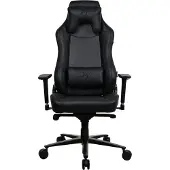 AROZZI Vernazza SoftPU Gamingstuhl - Reines Schwarz
