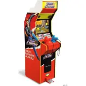 Arcade 1Up Time Crisis Deluxe, Aufrecht stehender Arkadenschrank, Time Crisis, Beide Geschlechter, 43,2 cm (17"), LCD, Rot