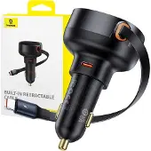 Baseus C00057802111-01, Auto, Zigarettenanzünder, 20 V, 0,7 m, Schwarz