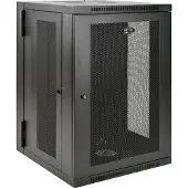 Eaton SmartRack 18U UPS-Depth Wall-Mount Half-Height Rack Enclosure Hinged Back