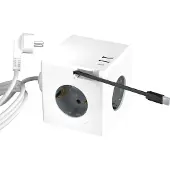 Microconnect PowerCube, 3 Schuko outlets