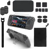 JYS SD021 Zubehörset für das Steam Deck – Schwarz – 18-in-1-Set