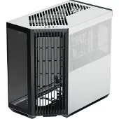 APNX V1 PC-Gehäuse, Midi-Tower, ATX, Tempered Glass - schwarz / weiß