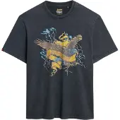 Superdry Biker Rock Graphic Loose Kurzarm-t-shirt