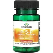 Swanson Health P-5-P (5'-Pyridoxalphosphat) 20 mg 60 St
