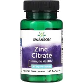 Swanson Health Zinkcitrat 30 mg 60 St