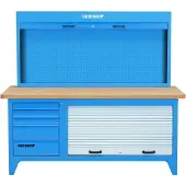 Gedore BR 1500 LH Kombination Werkbank mit Schrank, 6618210
