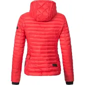 MARIKOO Steppjacke "Samtpfote" mit Kapuze ultraleichte Übergangsjacke mit Kapuze