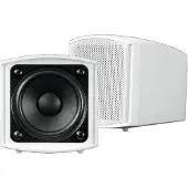 Omnitronic 11036901, Voller Bereich, Verkabelt, 15 W, 150 - 22000 Hz, 8 Ohm, Weiß