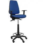 Piqueras Y Crespo Hocker Elche S bali navy blau navy blau verstellbare Arme