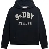 Superdry Ath Ess Appliq Relaxed Kapuzenpullover