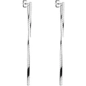 Liebeskind berlin Paar Ohrhänger "LJ-0891-E-30, LJ-0892-E-30", silber (edelstahlfarben), Ohrringe, Damen, Edelstahl, Paar Ohrhänger