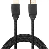 Sandberg HDMI 2.1 Cable 8K, 1m, 1 m, HDMI Typ A (Standard), HDMI Typ A (Standard), Schwarz