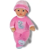 Baby Born for babies Sleepy Pink 30cm mit befestigtem Mützchen und integrierter Rassel.