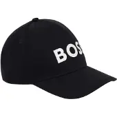 BOSS Kids-Cap aus Baumwoll-Twill mit gummiertem Logo-Print Grösse 56
