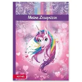 Roth Zeugnismappe A4 Einhorn