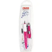 Herlitz Schulfüllhalter my.pen M-Feder /weiss