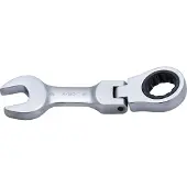 Bgs Ratschenring-Maulschlüssel kurz abwinkelbar SW 19 mm