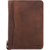 Greenland Nature Montenegro Schreibmappe Leder 28 cm Greenland Nature Braun
