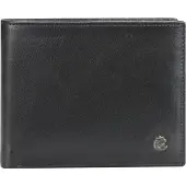 Esquire Kreditkartenbörse Herren 16KF RFID Schutz Leder schwarz Portemonnaie 3925-49